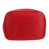 Louis Vuitton  Noé handbag  in red epi leather - Detail D1 thumbnail