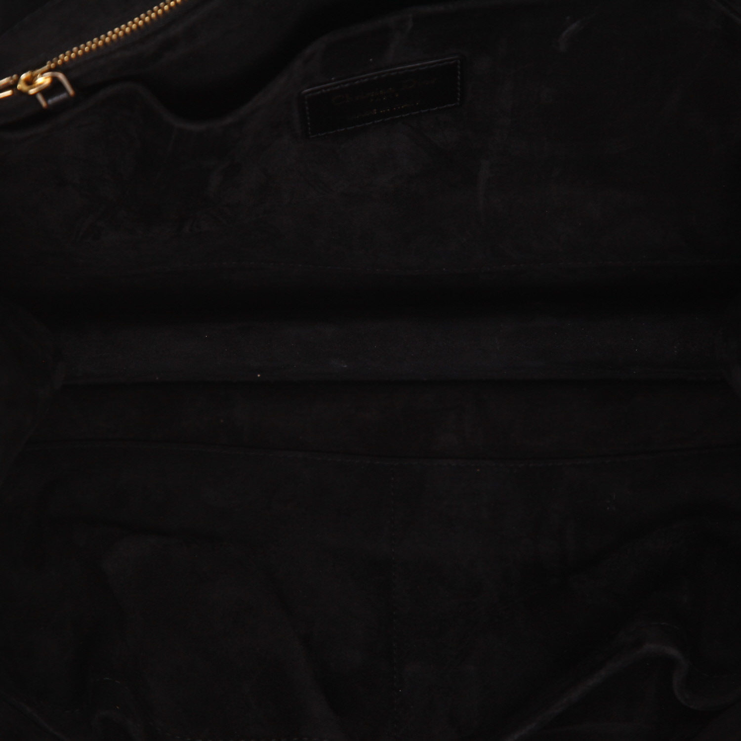 Bolso Cabás Dior  Essential en cuero cannage negro - Detail D3