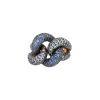 Pomellato Catene ring in pink gold and colored stones - 00pp thumbnail