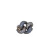 Pomellato Catene ring in pink gold and colored stones - 360 thumbnail