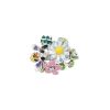 Dior Diorette medium model ring in white gold, enamel and diamond - 00pp thumbnail