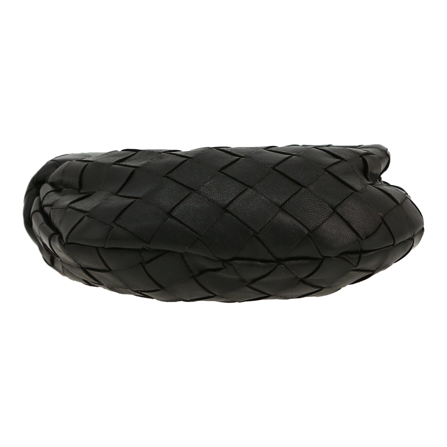Bolso de mano Bottega Veneta  Jodie Candy en cuero intrecciato negro - Detail D1