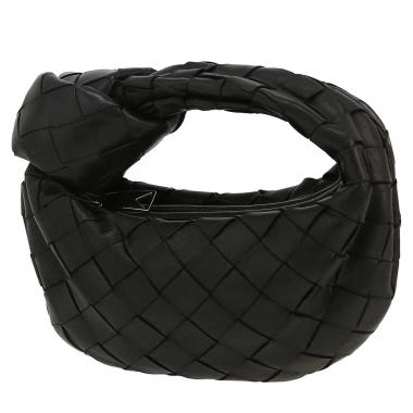 Sac à main Bottega Veneta  Jodie Candy en cuir intrecciato noir