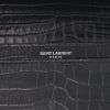 Borsa a tracolla Saint Laurent   in pelle verde - Detail D2 thumbnail