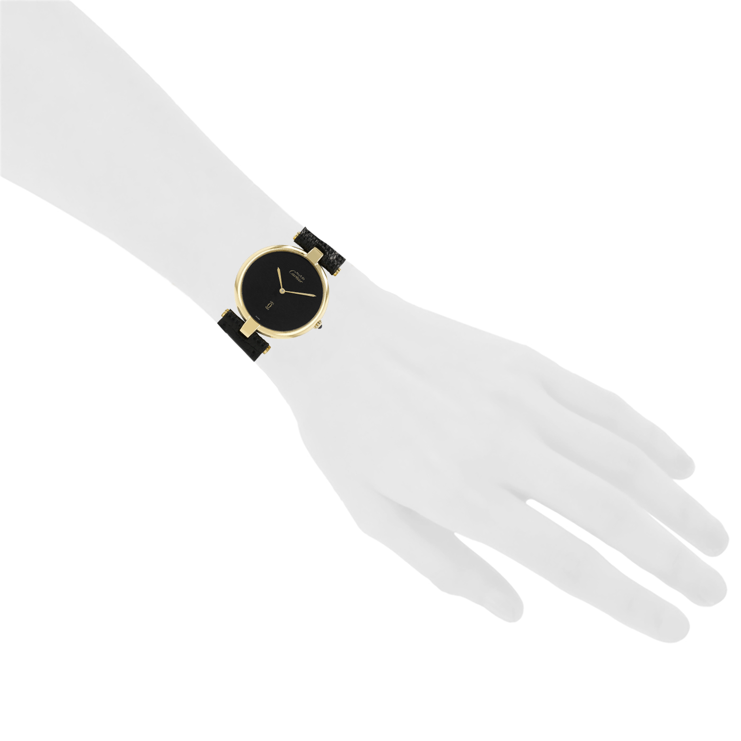 Cartier Must Vendôme  in vermeil Ref: Cartier - 17  Circa 1986 - Detail D1