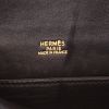 Hermès  Kelly - Clutch pouch  in black box leather - Detail D2 thumbnail