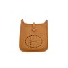 Borsa a tracolla Hermès  Mini Evelyne in pelle taurillon clemence Biscuit - 360 thumbnail
