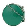 Chanel  Round on Earth shoulder bag  in green grained leather - 00pp thumbnail