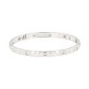 Bracciale Boucheron Clou de Paris in oro bianco e diamanti - 00pp thumbnail