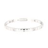 Bracciale Boucheron Clou de Paris in oro bianco e diamanti - 360 thumbnail
