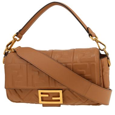 Sac à main Fendi  Baguette en cuir marron