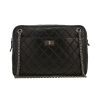 Sac à main Chanel  Camera en cuir matelassé noir - 360 thumbnail