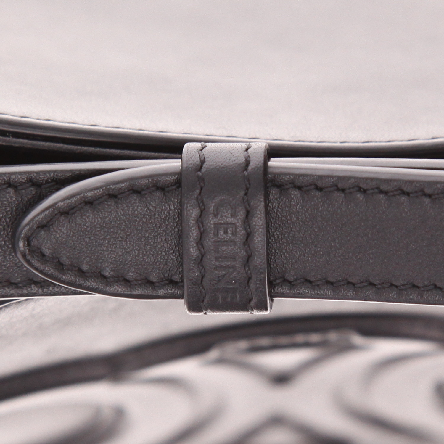 Borsa Celine  Seau in pelle nera - Detail D2