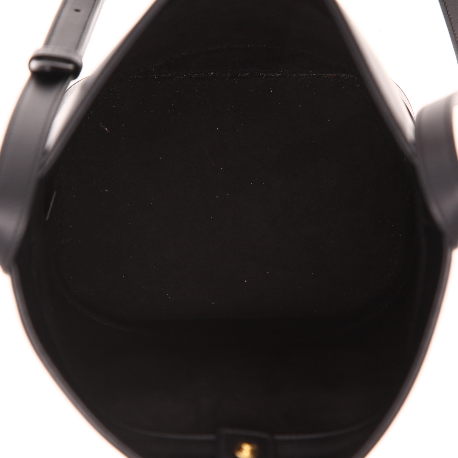 Bolso de mano Celine  Seau en cuero negro - Detail D3