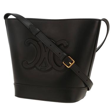Celine  Seau handbag  in black leather