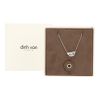 Dinh Van Menottes R8 necklace in white gold and diamonds - Detail D2 thumbnail