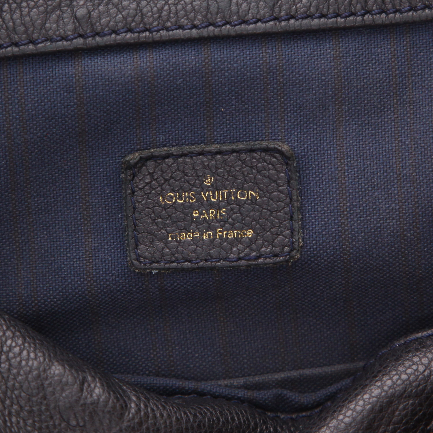 Borsa Louis Vuitton  Artsy in pelle monogram con stampa blu marino - Detail D2