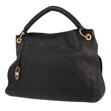 Sac à main Louis Vuitton  Artsy en cuir monogram empreinte bleu-marine