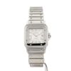 Cartier Santos Galbée  medium model  in stainless steel Ref: Cartier - 2319  Circa 2000 - 360 thumbnail