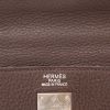 Hermès  Kelly 35 cm handbag  in brown leather taurillon clémence - Detail D2 thumbnail