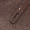 Hermès  Kelly 35 cm handbag  in brown leather taurillon clémence - Detail D3 thumbnail