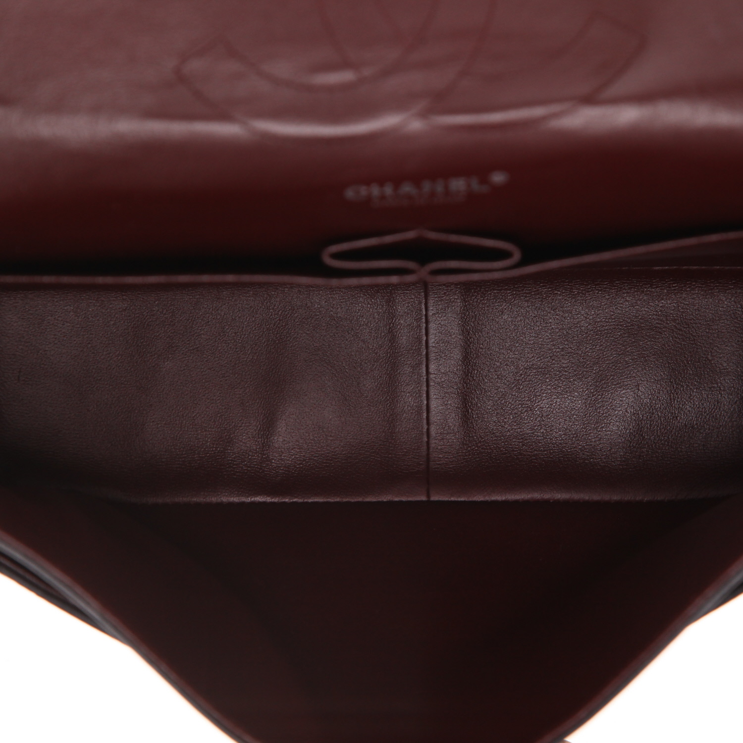 Borsa a tracolla Chanel  Timeless Jumbo in pelle trapuntata nera - Detail D3
