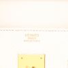 Hermès  Birkin 30 cm handbag  in white togo leather - Detail D2 thumbnail