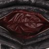 Chanel  Coco Cocoon small model  handbag  in black quilted canvas  and black leather - Detail D3 thumbnail
