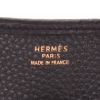 Sac bandoulière Hermès  Evelyne en cuir togo noir - Detail D2 thumbnail