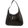 Gucci  Jackie handbag  in black leather - 00pp thumbnail