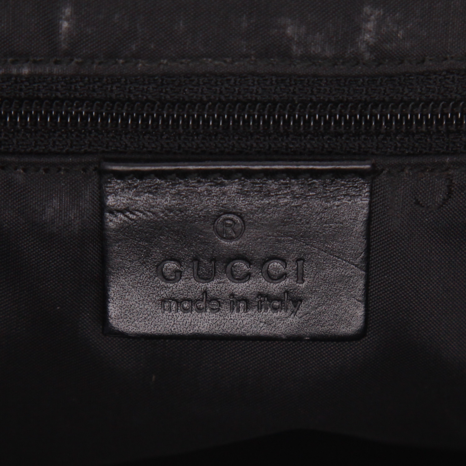 Sac à main Gucci  Jackie en cuir noir - Detail D2