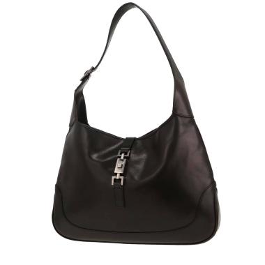 Gucci  Jackie handbag  in black leather