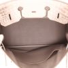 Hermès  Birkin 35 cm Himalaya handbag  in white niloticus crocodile - Detail D3 thumbnail