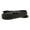 Dior  Saddle shoulder bag  in black grained leather - Detail D1 thumbnail