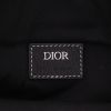 Dior  Saddle shoulder bag  in black grained leather - Detail D2 thumbnail