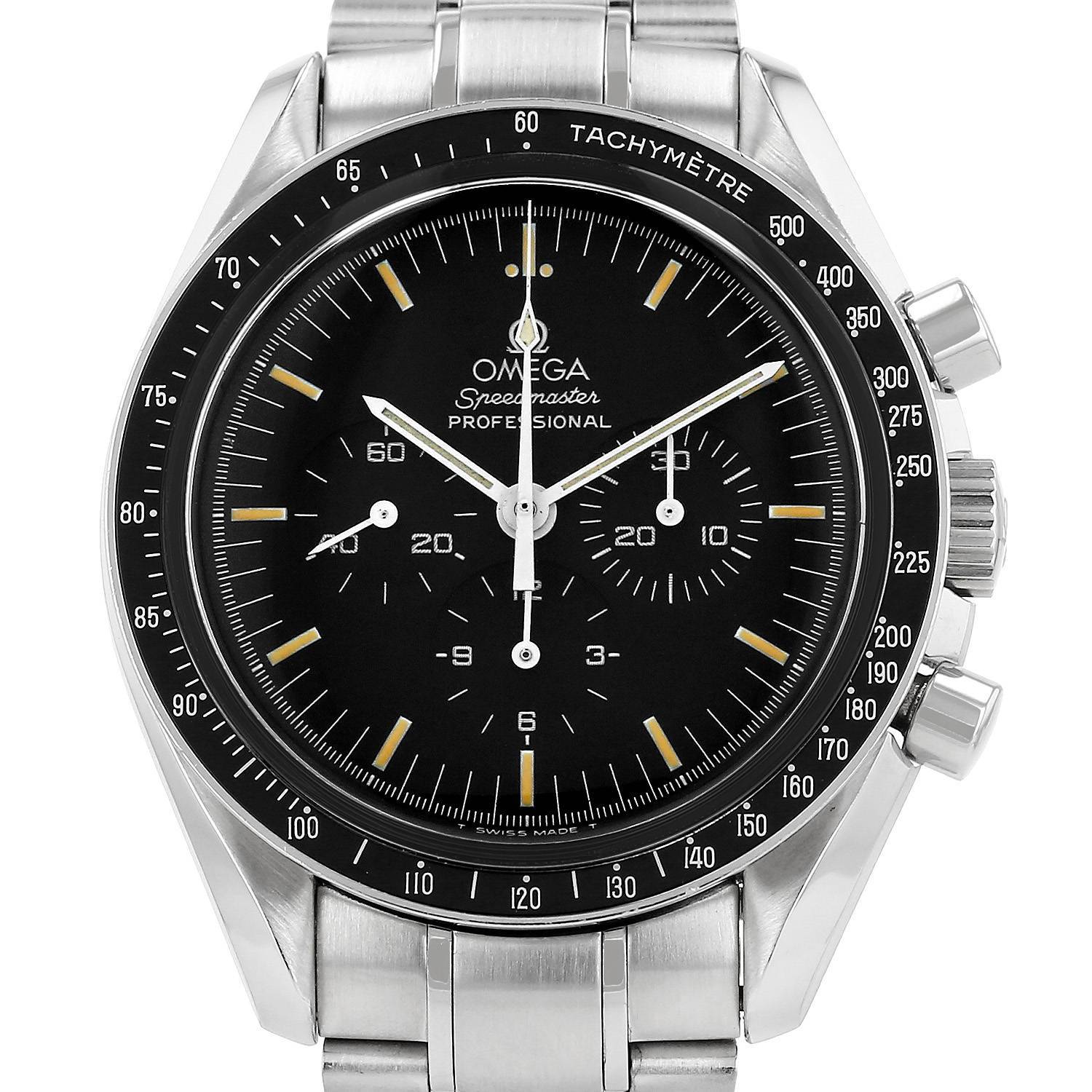 Montre Omega Speedmaster en acier Ref: Omega - 3590.50 Vers 1990 Montre Omega Speedmaster en acier Ref: Omega - 3590.50 Vers 1990