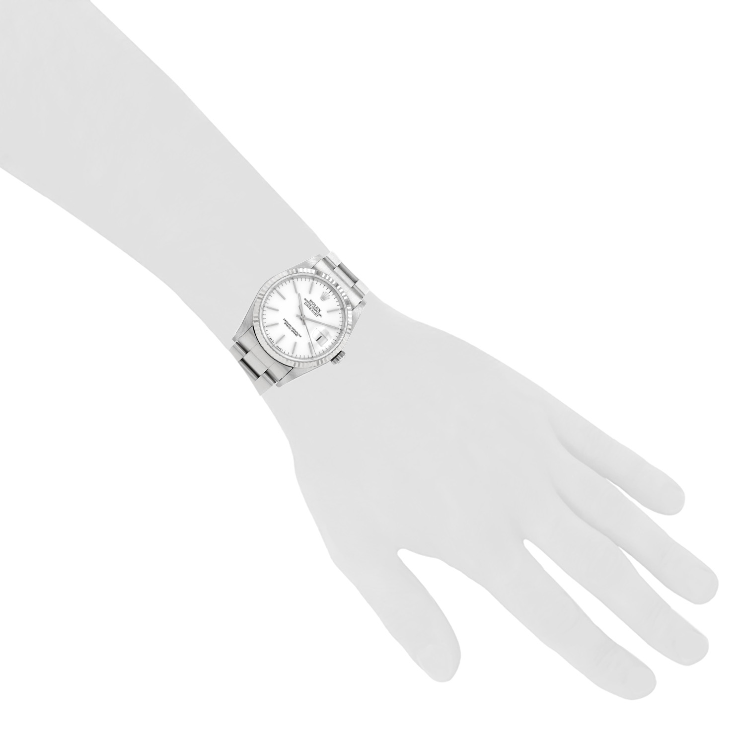 Reloj Rolex Datejust de oro y acero Ref: Rolex - 16234  Circa 1990 - Detail D1