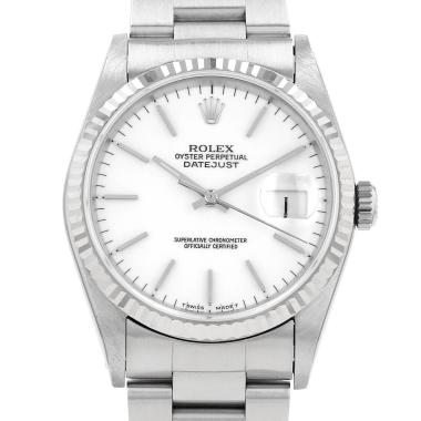 Montre Rolex Datejust en or et acier Ref: Rolex - 16234  Vers 1990