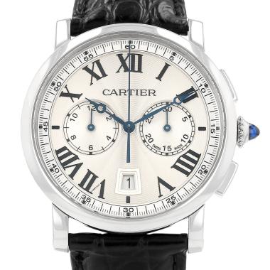 Orologio Cartier Rotonde Chrono Central in acciaio Ref: Cartier - 3770  Circa 2010