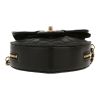 Chanel  Heart bag mini  shoulder bag  in black quilted leather - Detail D1 thumbnail