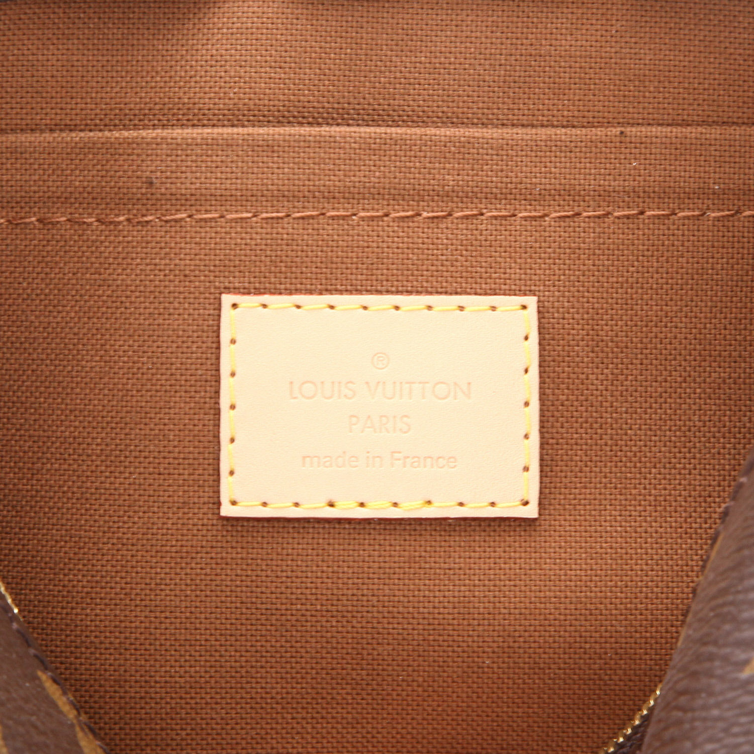 Borsa a tracolla Louis Vuitton  Multi-Pochette in tela monogram cerata marrone - Detail D2