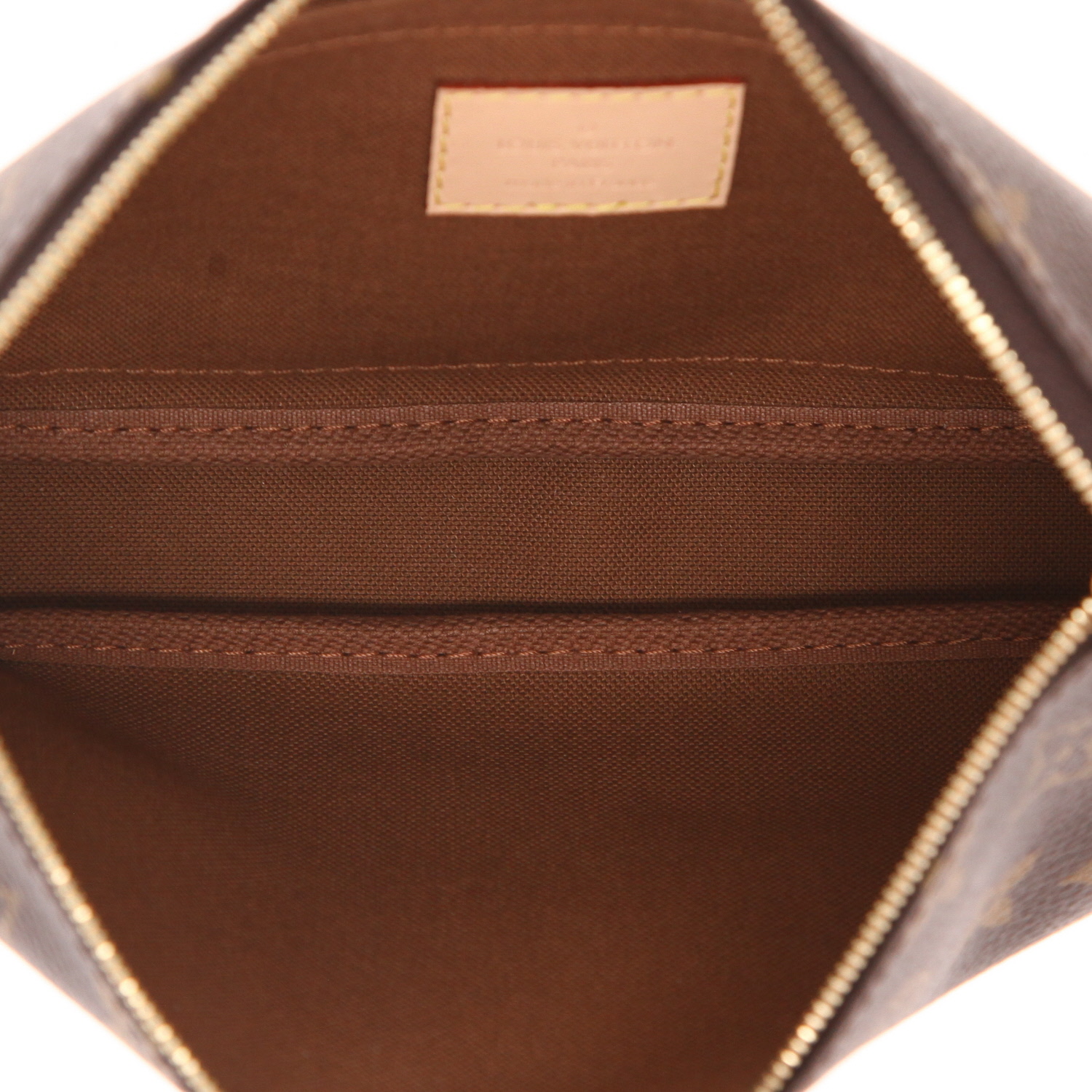 Sac bandoulière Louis Vuitton  Multi-Pochette en toile monogram enduite marron - Detail D3