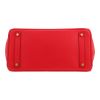 Borsa Hermès  Haut à Courroies 32 cm in pelle Swift rossa - Detail D1 thumbnail