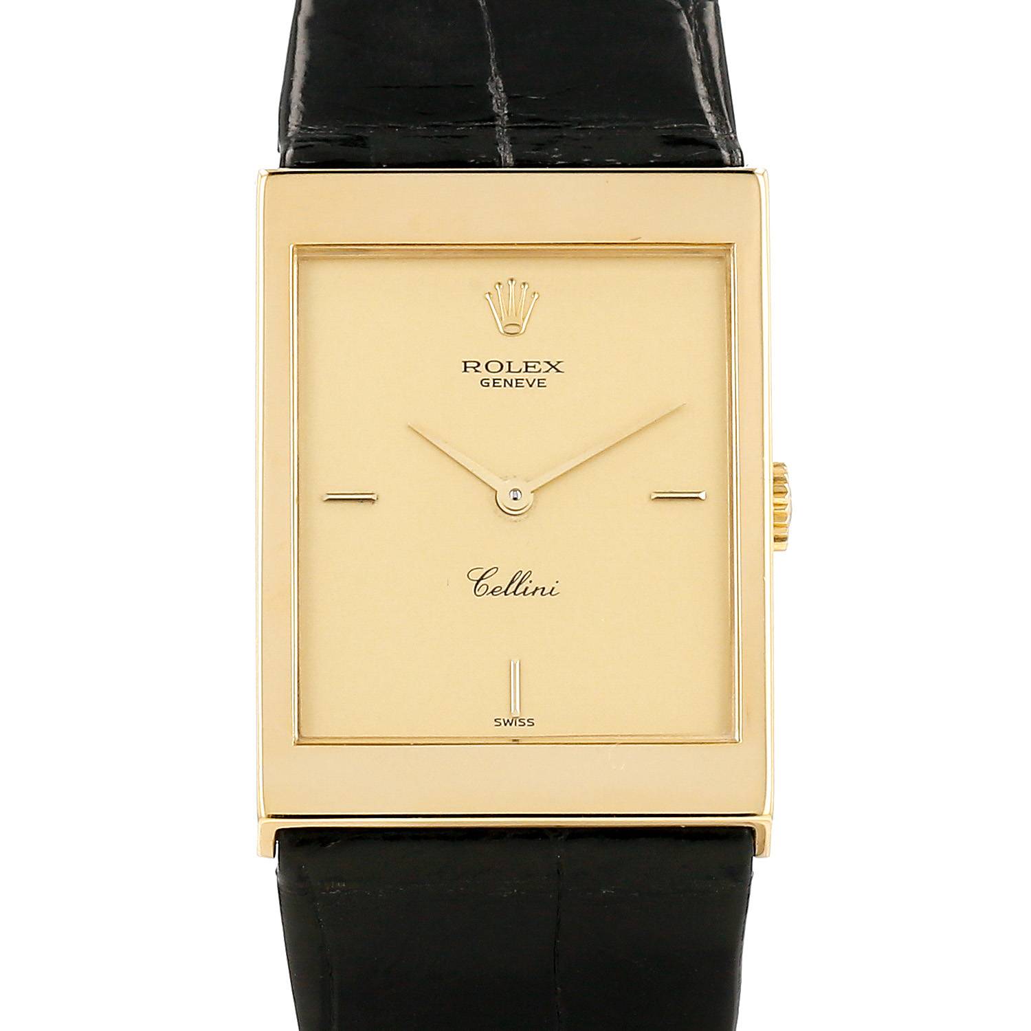 Montre Rolex Cellini en or jaune Ref: Rolex - 5071  Vers 1991