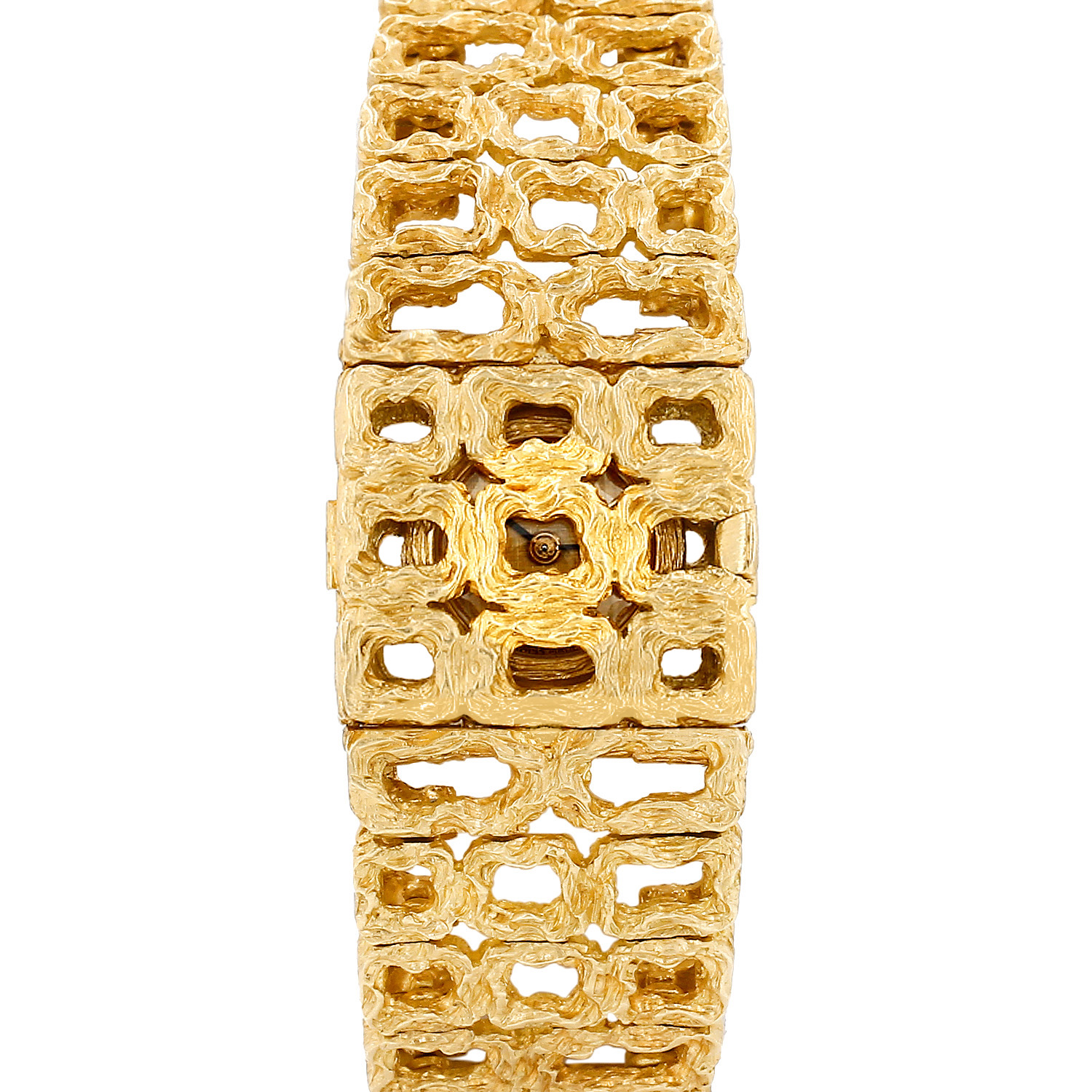 Reloj Omega Gilbert Albert de oro amarillo Circa 1960 - Detail D3