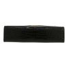 Saint Laurent  Manhattan handbag  in black leather - Detail D1 thumbnail