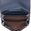 Sac bandoulière Bottega Veneta   en cuir intrecciato bleu - Detail D3 thumbnail