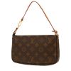 Louis Vuitton  Pochette accessoires handbag  in brown monogram canvas  and natural leather - 00pp thumbnail