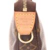 Louis Vuitton  Pochette accessoires handbag  in brown monogram canvas  and natural leather - Detail D2 thumbnail