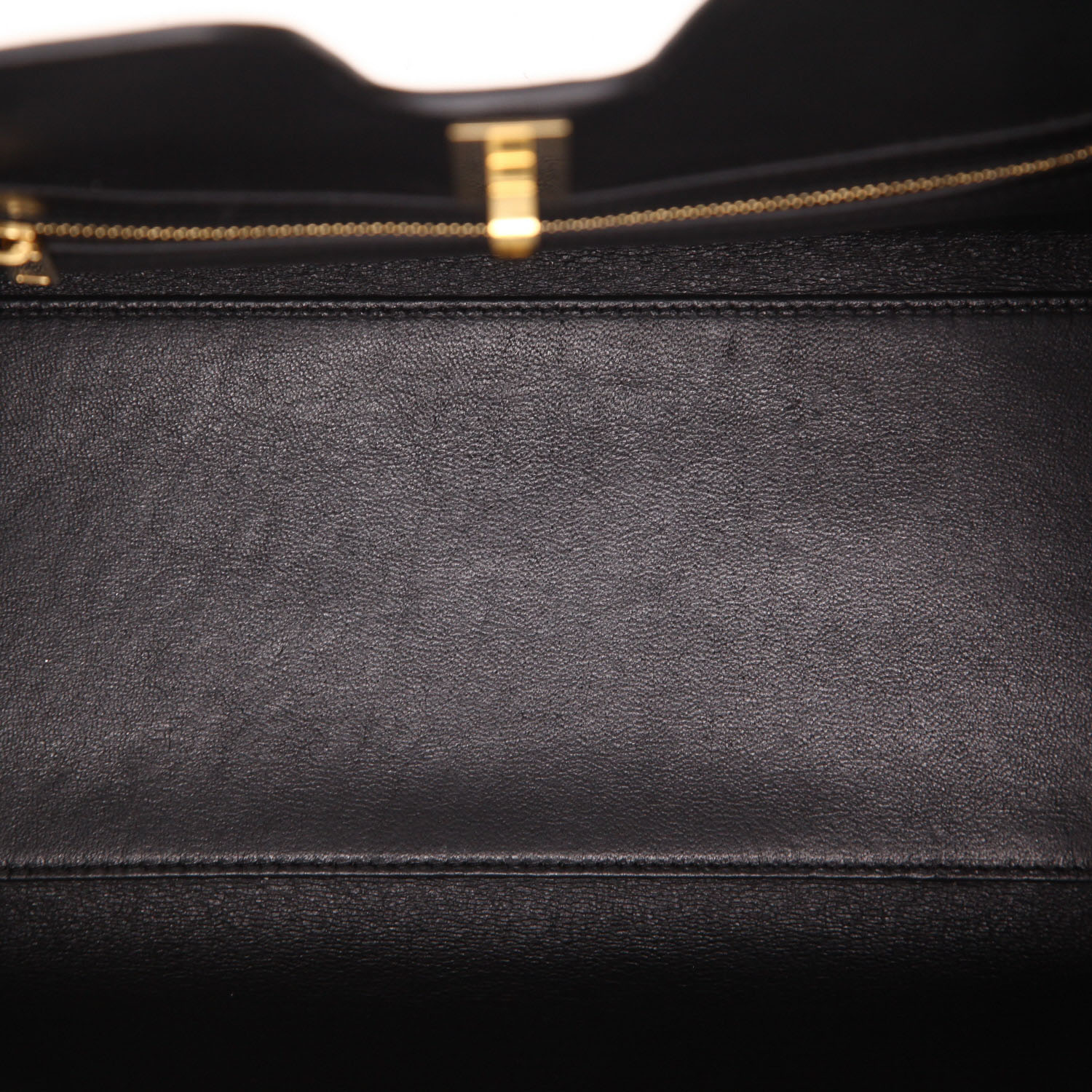 Shopping bag Celine  Cabas 16 in pelle nera - Detail D3
